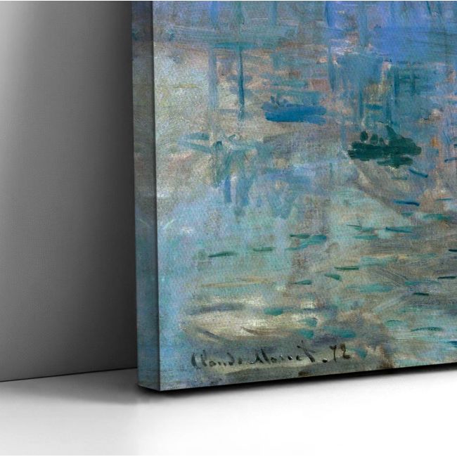 Canvas print Impression sunrise, Monet