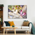 Canvas print Fairy woman