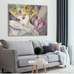 Canvas print Fairy woman