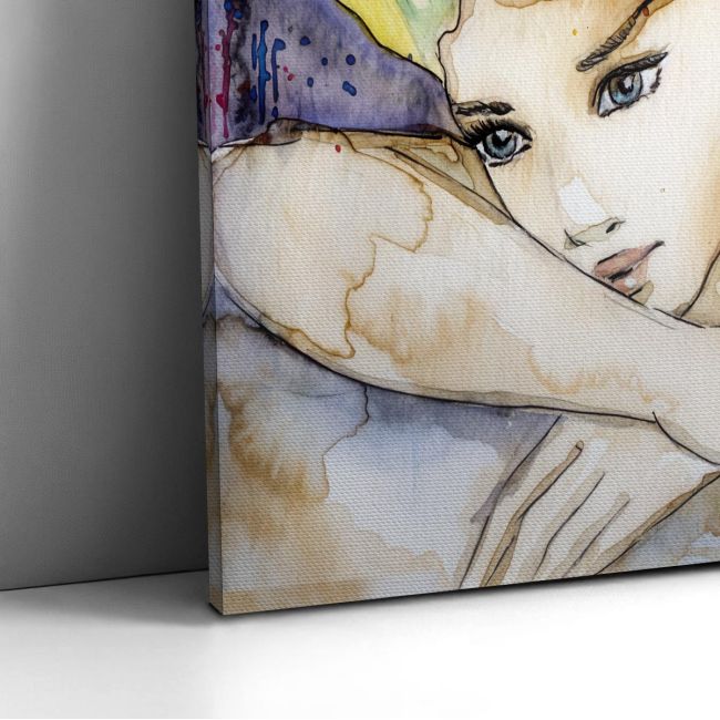Canvas print Fairy woman