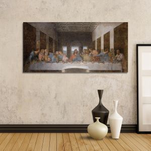 Canvas print The last supper, Leonardo da Vinci