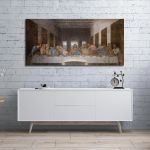 Canvas print The last supper, Leonardo da Vinci