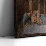 Canvas print The last supper, Leonardo da Vinci