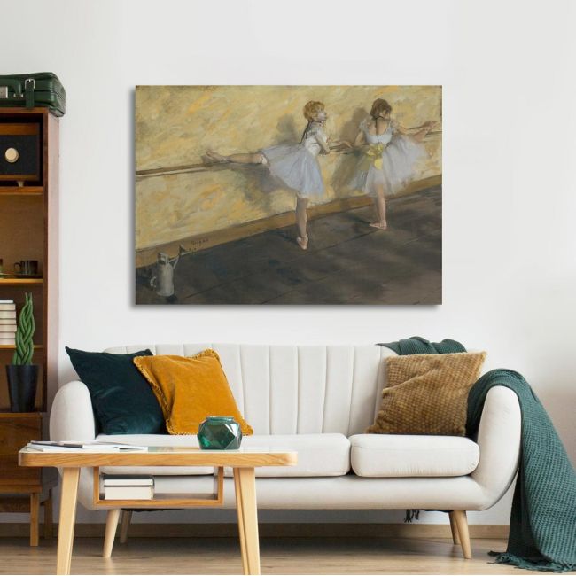 Πίνακας ζωγραφικής Dancers practicing at the barre, Degas E.