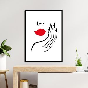 Red lips, Poster