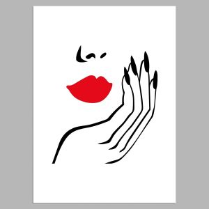 Red lips, Poster 2