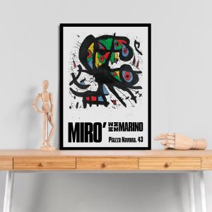 Exhibition Poster MM Marino, Miro J.
