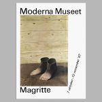 Αφίσα Έκθεσης Moderna Museet, Magritte R, αφίσα, κάδρο