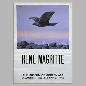 Exhibition Poster MoMA 1965 II, Magritte R 2