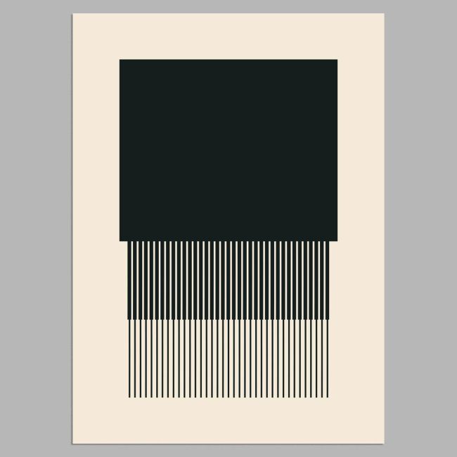Lines And Shadows II, αφίσα, κάδρο