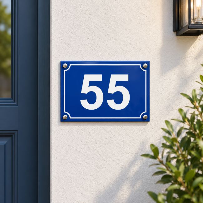 Plexiglass acrylic sign, accommodation