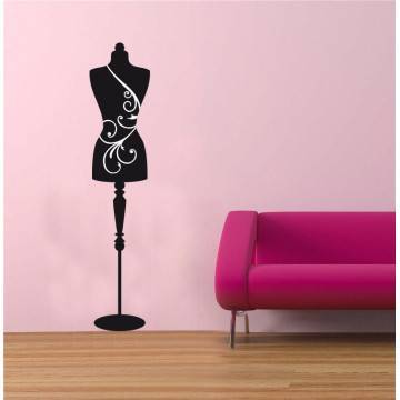 Wall stickers mannequin