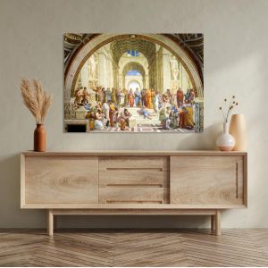 Canvas print The school of Athens, Raphael