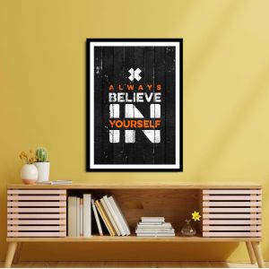 Always believe, poster