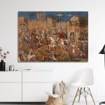 Πίνακας σε καμβά Προσφορά 100x70 cm, Κωνσταντίνος Παλαιολόγος, Θεόφιλος