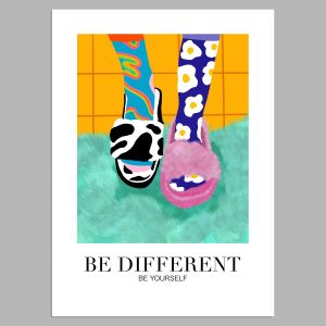 Be different Be yourself, αφίσα, πόστερ 2