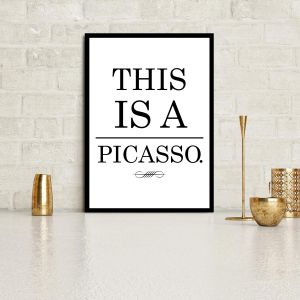 Poster This is a Picasso