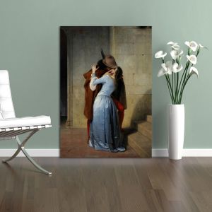 Canvas print The kiss, Hayez F,