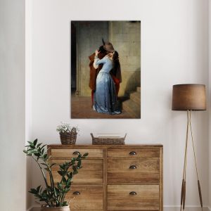 Πίνακας ζωγραφικής The kiss, Hayez F. 2