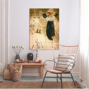 Canvas print Elles by Henri Toulouse-Lautrec 2