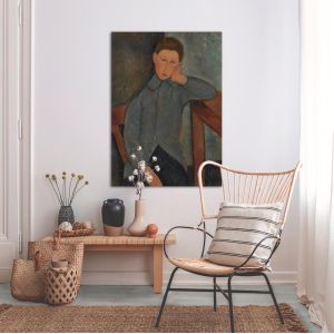 Canvas print The boy, Amedeo Modigliani 2