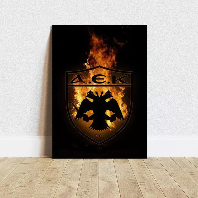 Canvas printΑΕΚ logo
