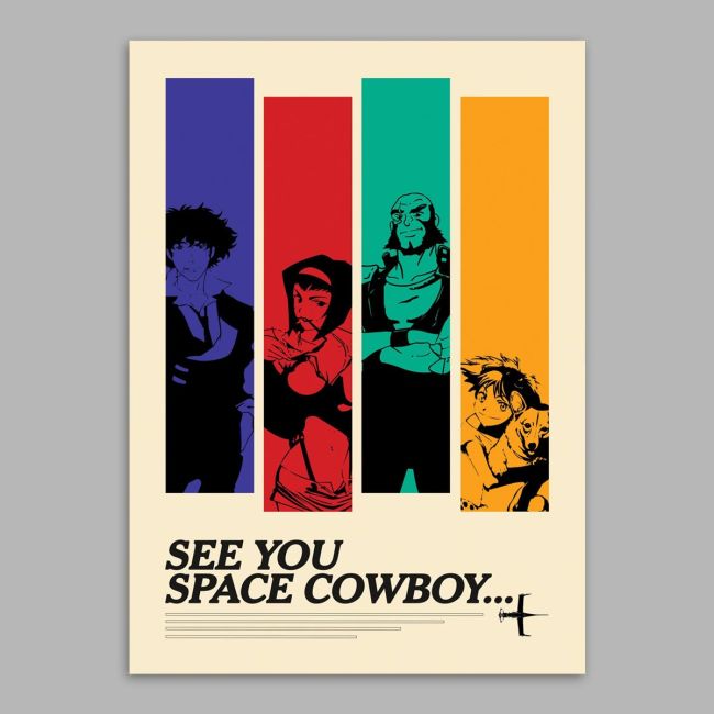 Cowboy Bebop, αφίσα κινηματογράφου