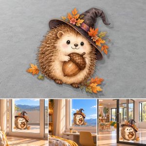 Halloween Παιδικό αυτοκόλλητο, Σκατζοχειρούλης