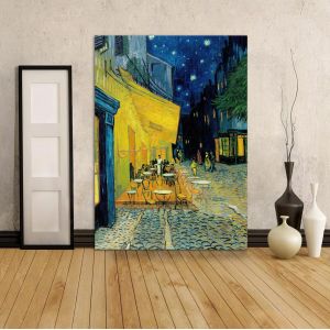 Canvas print The cafe terrace I, Vincent van Gogh