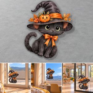 Halloween Παιδικό αυτοκόλλητο, Γατούλα