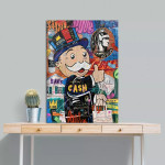 Πίνακας σε καμβά Προσφορά 50x70 cm, It's all a monopoly