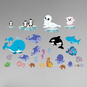 Kids wall stickers Sea Animals 2