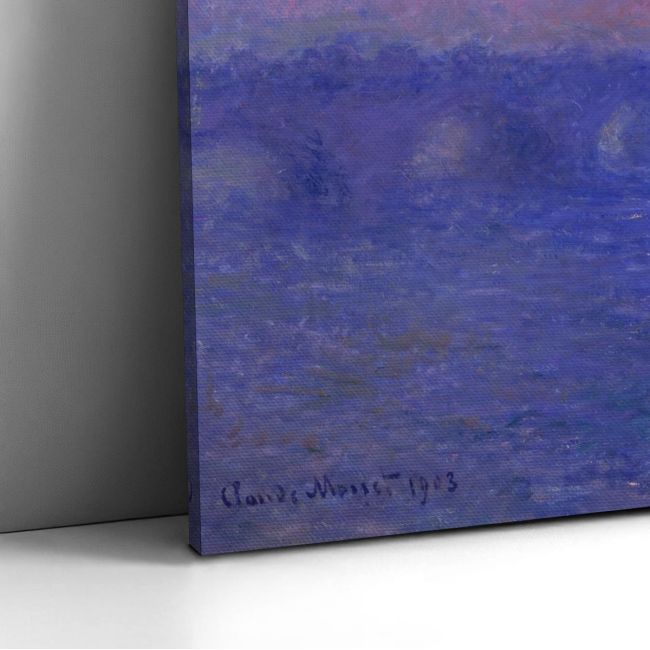 Canvas printWaterloo bridge, Monet C.