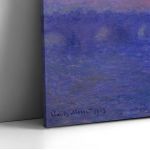 Canvas printWaterloo bridge, Monet C.