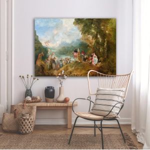 Canvas print Day at Kithira, Antoine Watteau 2
