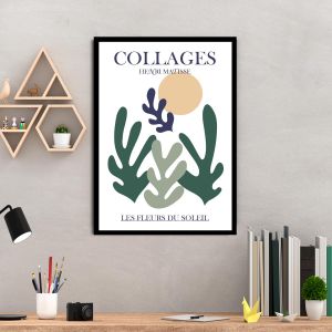 Exhibition Poster Matisse, Collages, Poster