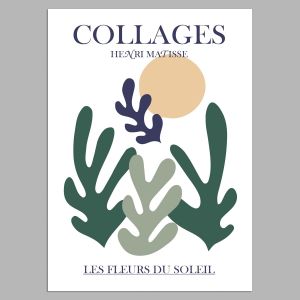 Exhibition Poster Matisse, Collages, Poster 2