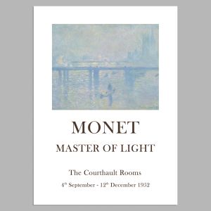 Exhibition Poster Master of light I, Monet 2