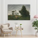 Canvas print Landscape from Bretagne, Gauguin P.