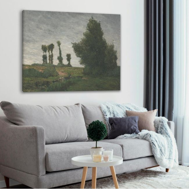 Canvas print Landscape from Bretagne, Gauguin P.