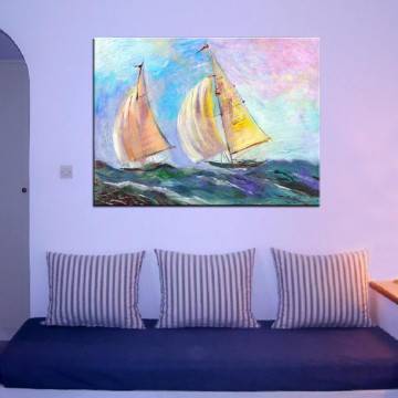 Πίνακας σε καμβά Ιστιοφόρα,  Sailing