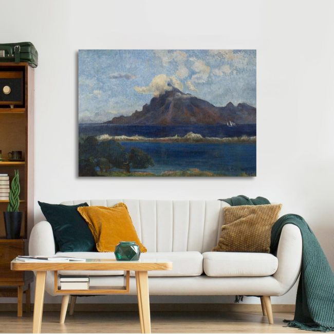 Canvas print Paysage de Te Vaa, Gauguin Paul