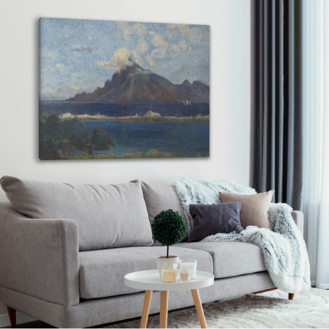 Canvas print Paysage de Te Vaa, Gauguin Paul