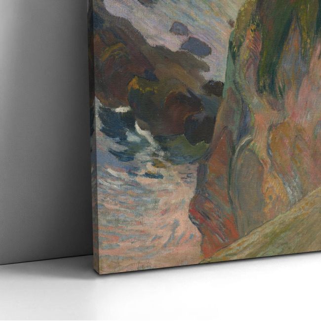 Πίνακας ζωγραφικής The flageolet player on the cliff, Gauguin P.