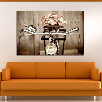Canvas print Old bicycle