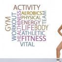 Wall stickers phrases. Fitness words