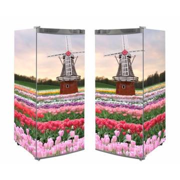 Αυτοκόλλητο ψυγείου Tulips field