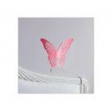 Πεταλούδες 3D ροζ & γαλάζιες, σετ,αυτοκόλλητο τοίχου, , λεπτομέρεια