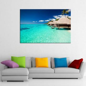 Canvas print Exotic beach