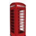 Door sticker  Englishphone booth 3D cad